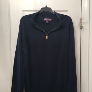 Vineyard Vines 1/4 Zip Sweater XXL Navy